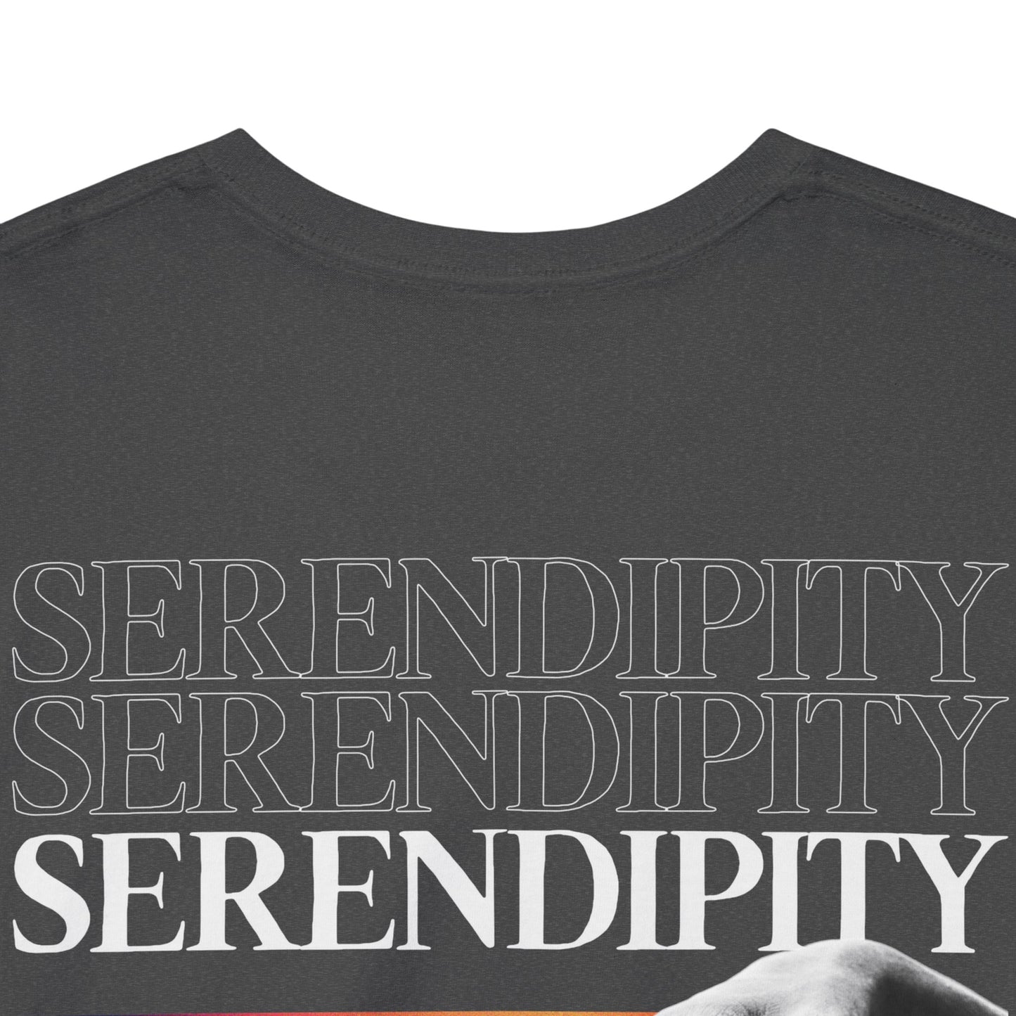 Camiseta estilo Streetwear - Retro Rainbow Hands - Unisex