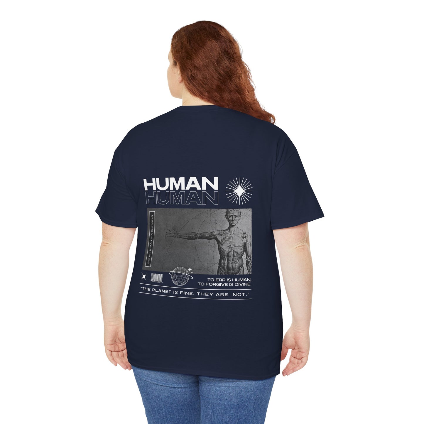Camiseta estilo Streetwear - Retro Human - Unisex