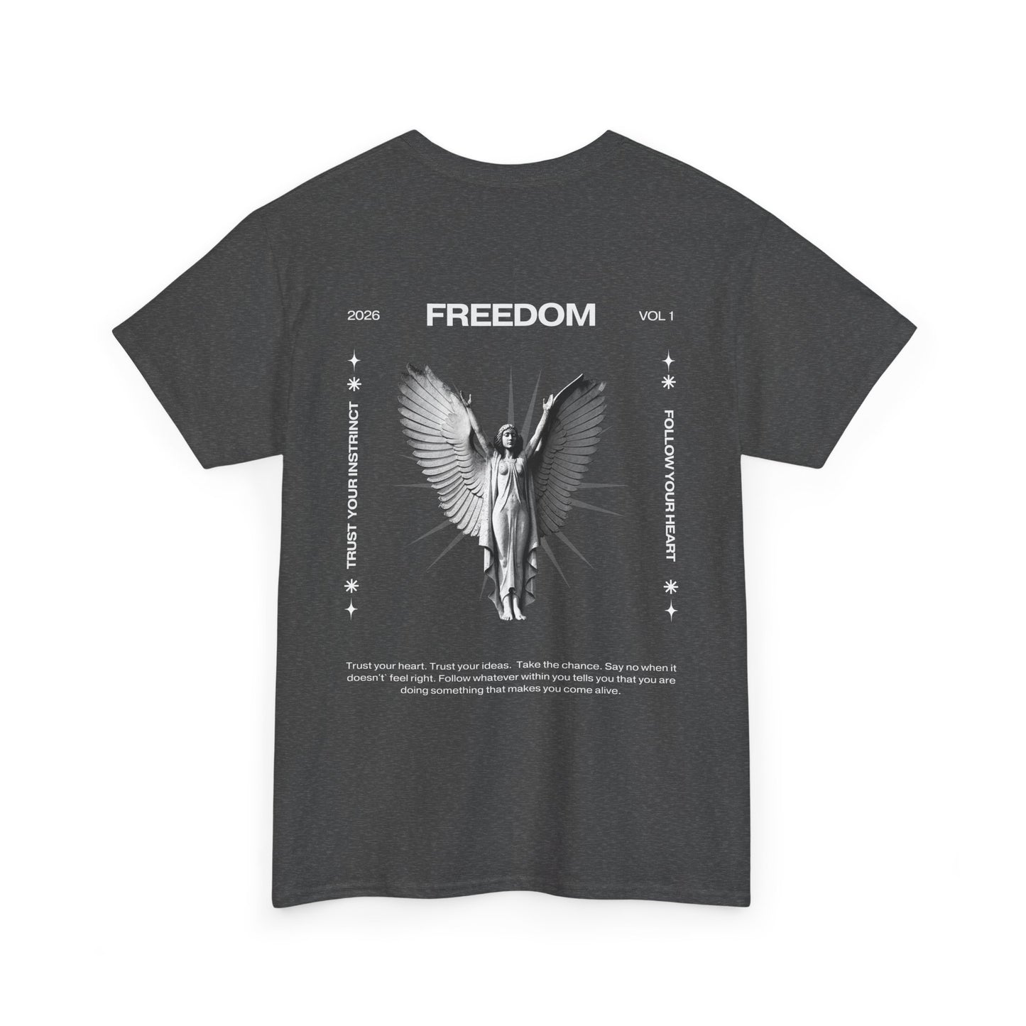 Camiseta estilo Streetwear Freedom Angel - Unisex