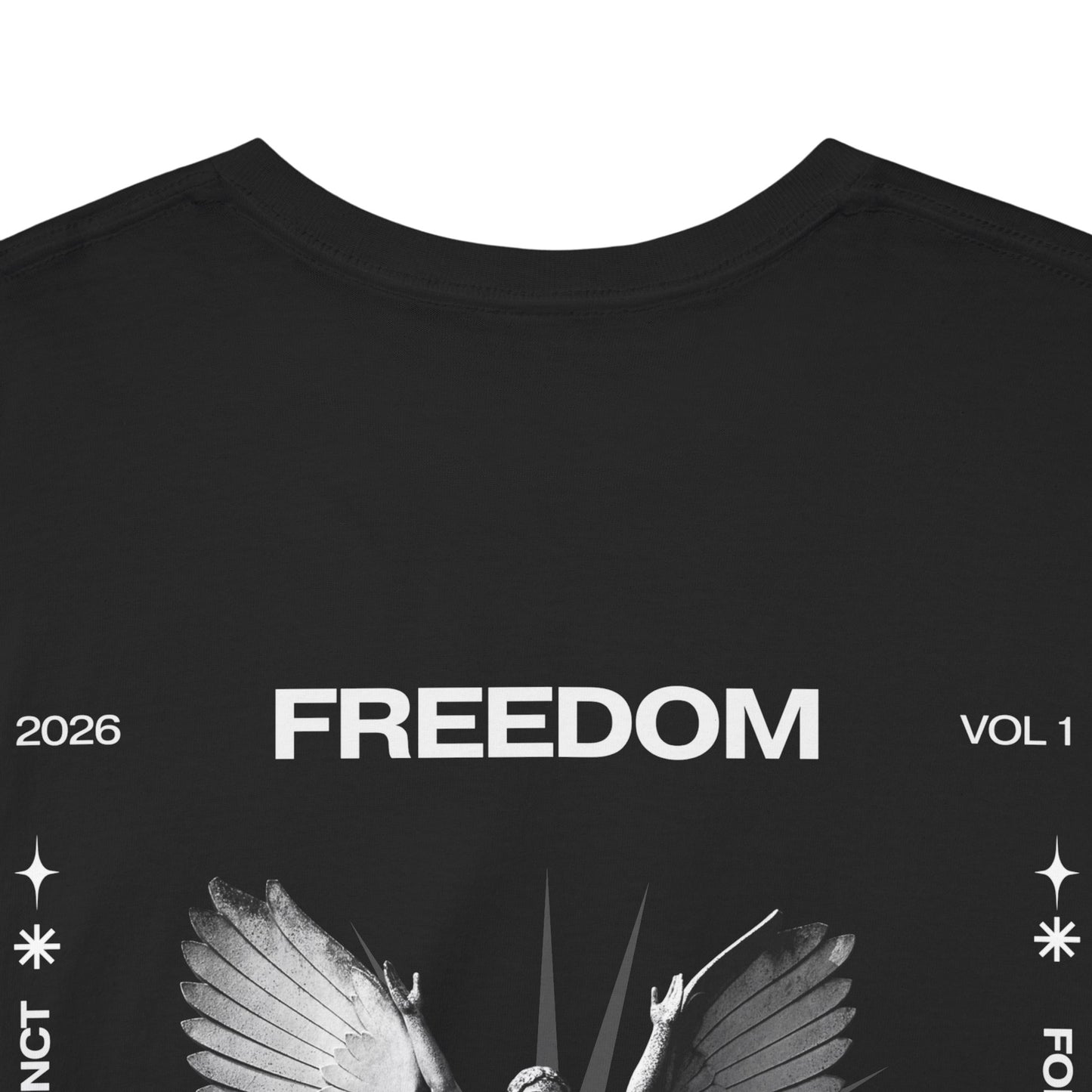 Camiseta estilo Streetwear Freedom Angel - Unisex