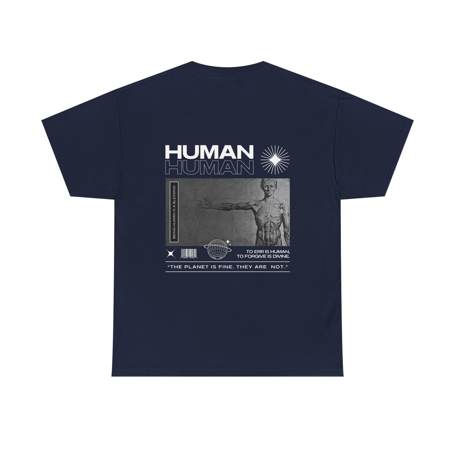 Camiseta estilo Streetwear - Retro Human - Unisex