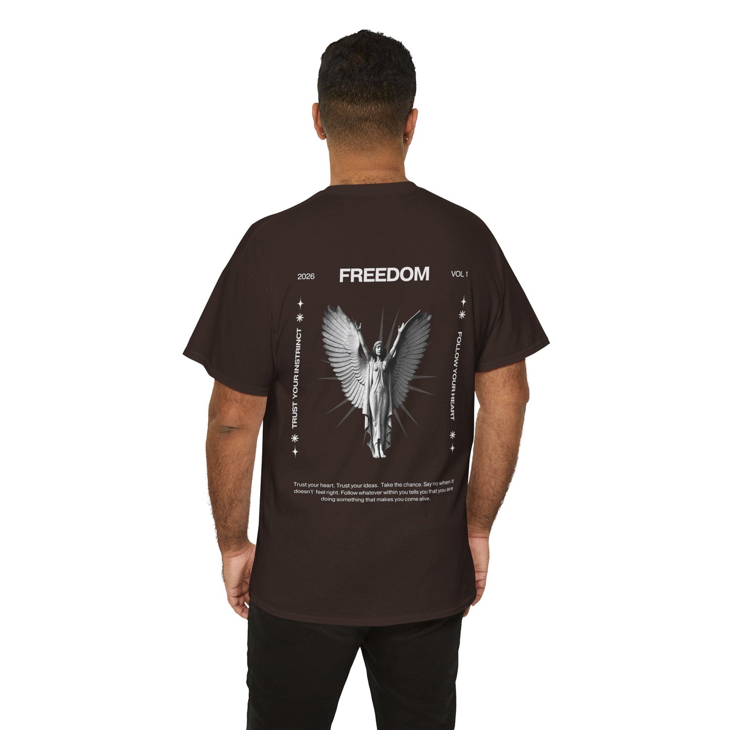 Camiseta estilo Streetwear Freedom Angel - Unisex