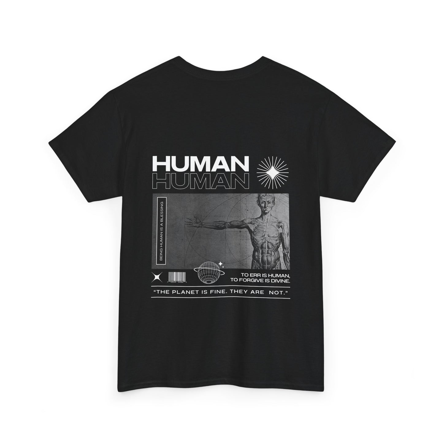 Camiseta estilo Streetwear - Retro Human - Unisex