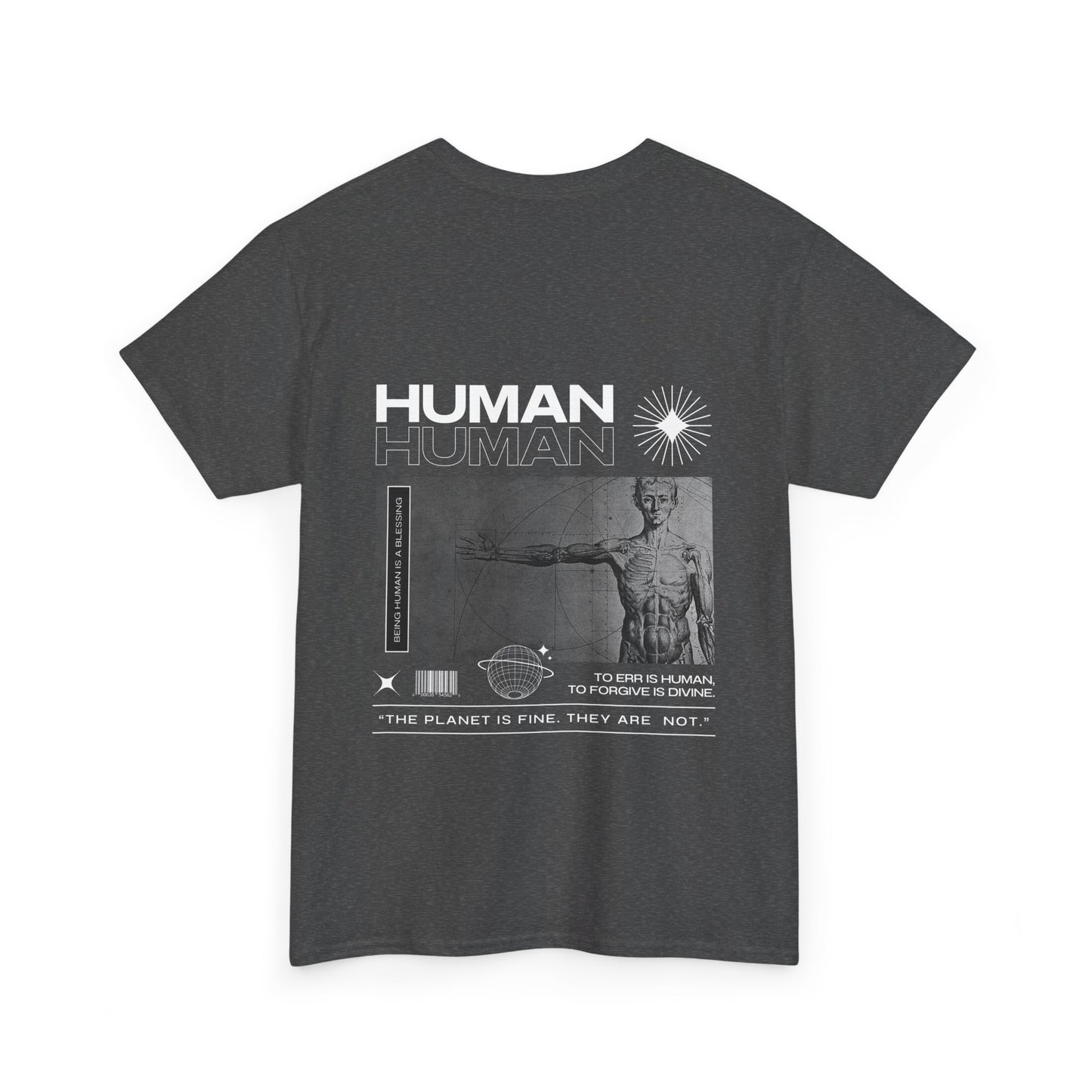 Camiseta estilo Streetwear - Retro Human - Unisex