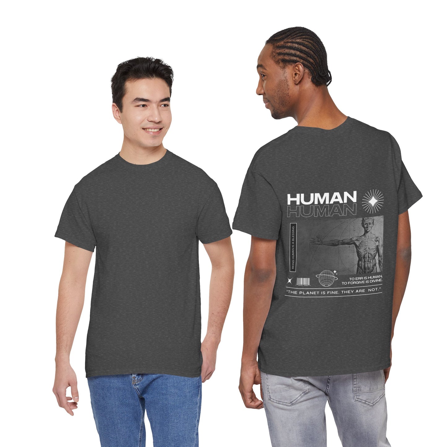 Camiseta estilo Streetwear - Retro Human - Unisex