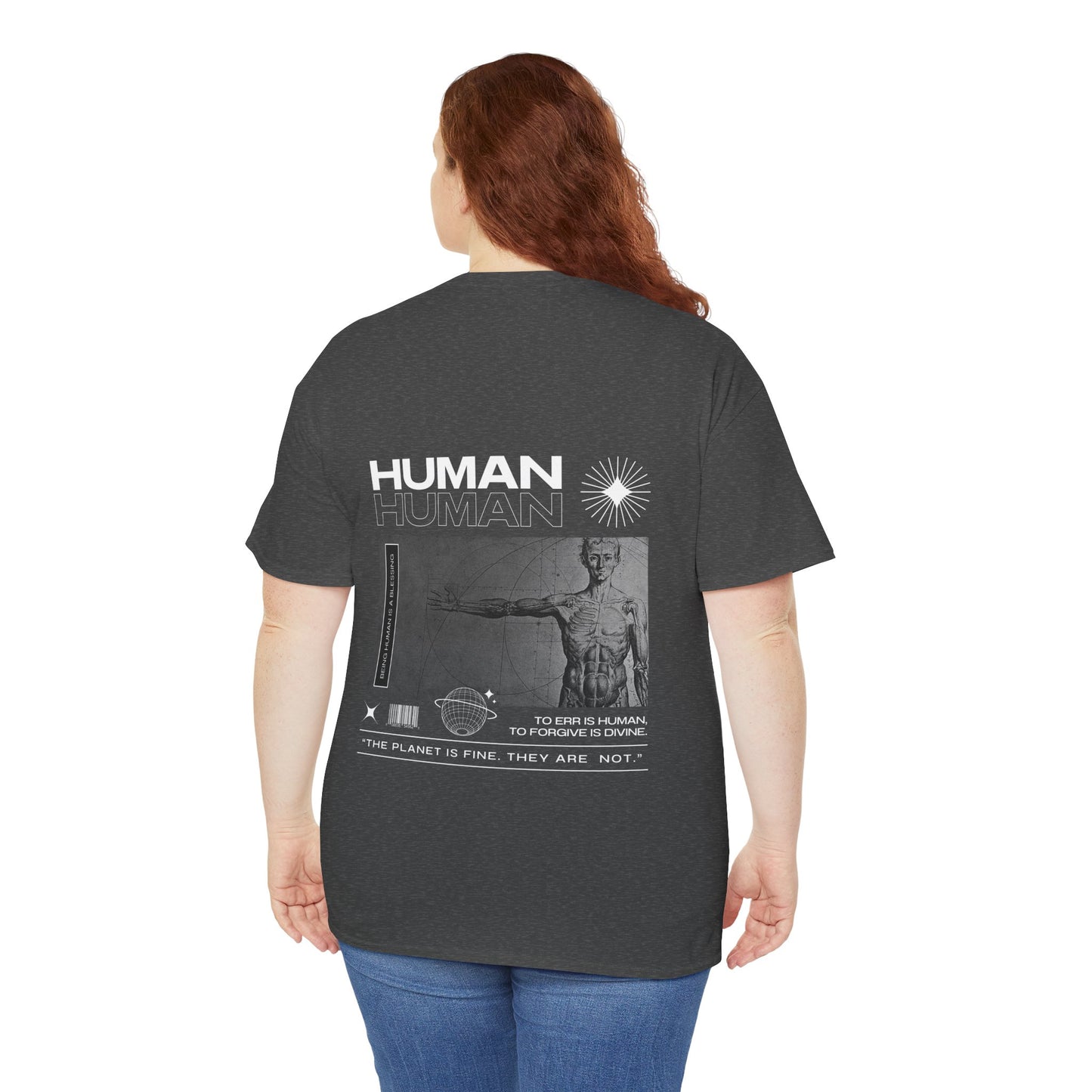 Camiseta estilo Streetwear - Retro Human - Unisex