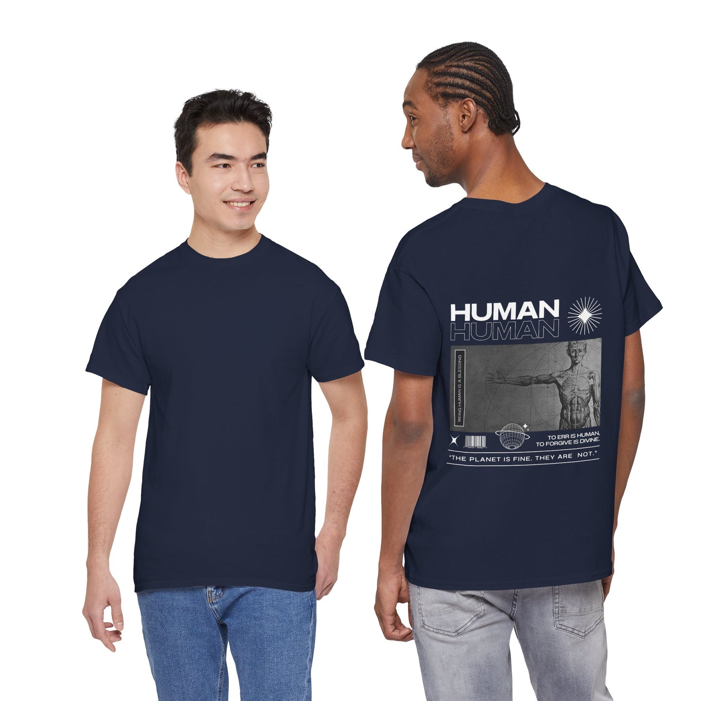 Camiseta estilo Streetwear - Retro Human - Unisex