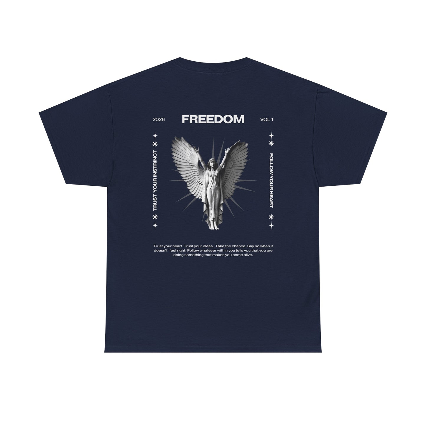 Camiseta estilo Streetwear Freedom Angel - Unisex