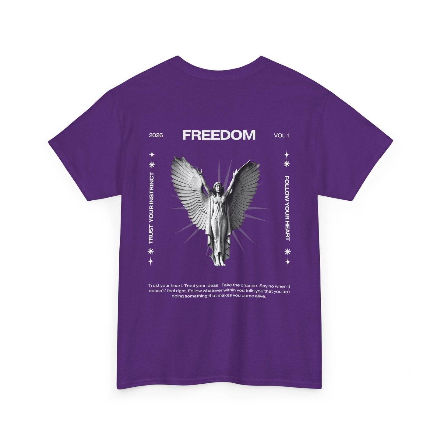 Camiseta estilo Streetwear Freedom Angel - Unisex