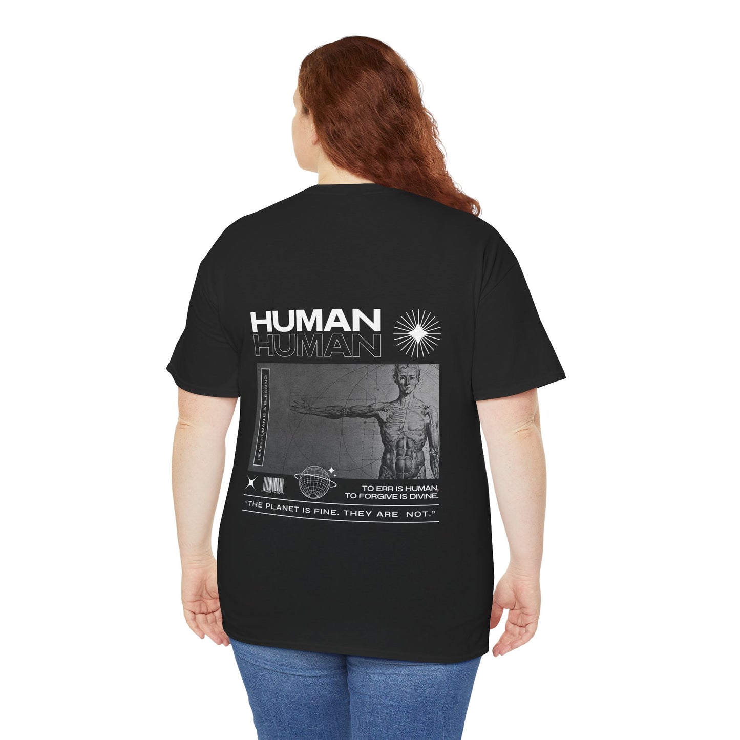 Camiseta estilo Streetwear - Retro Human - Unisex