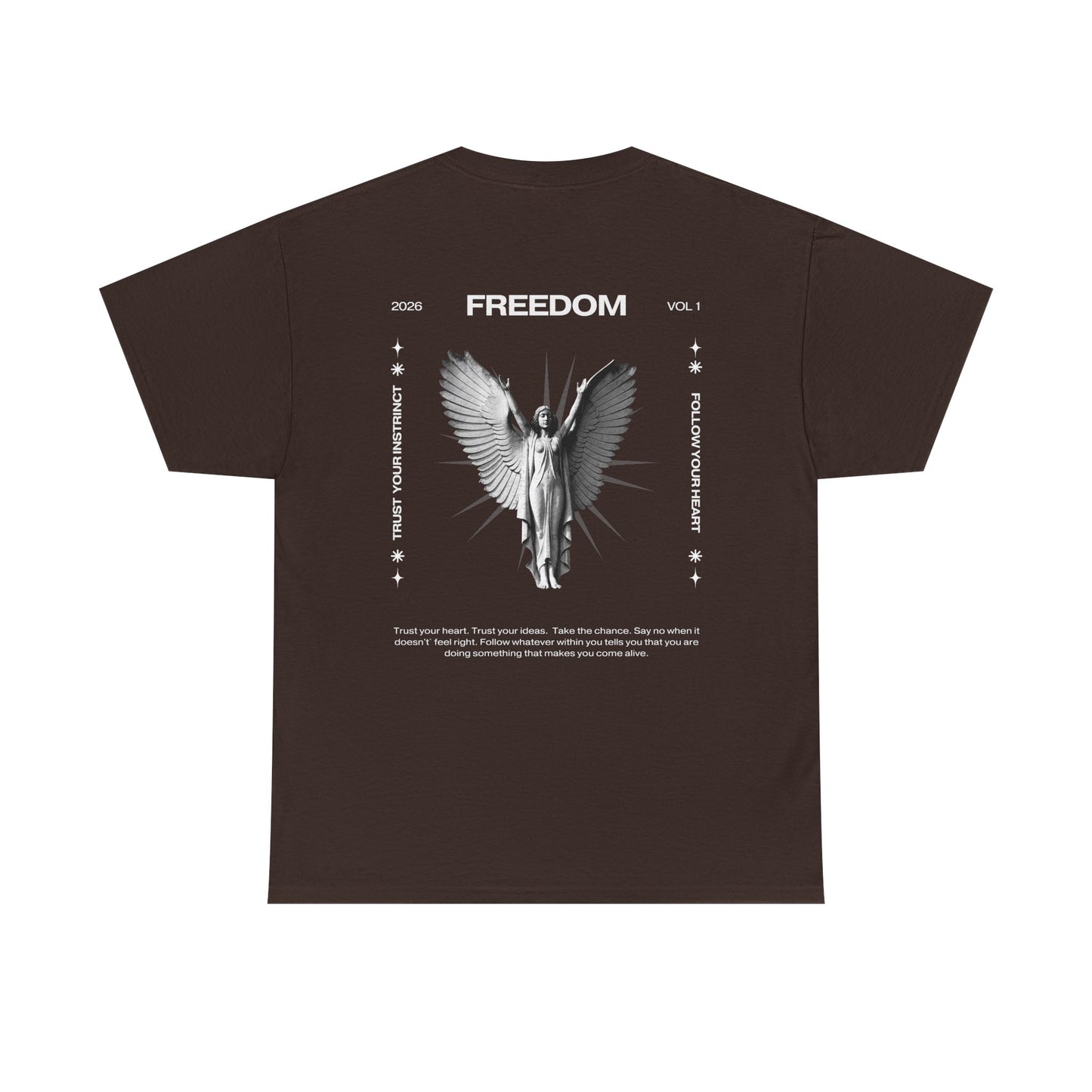 Camiseta estilo Streetwear Freedom Angel - Unisex