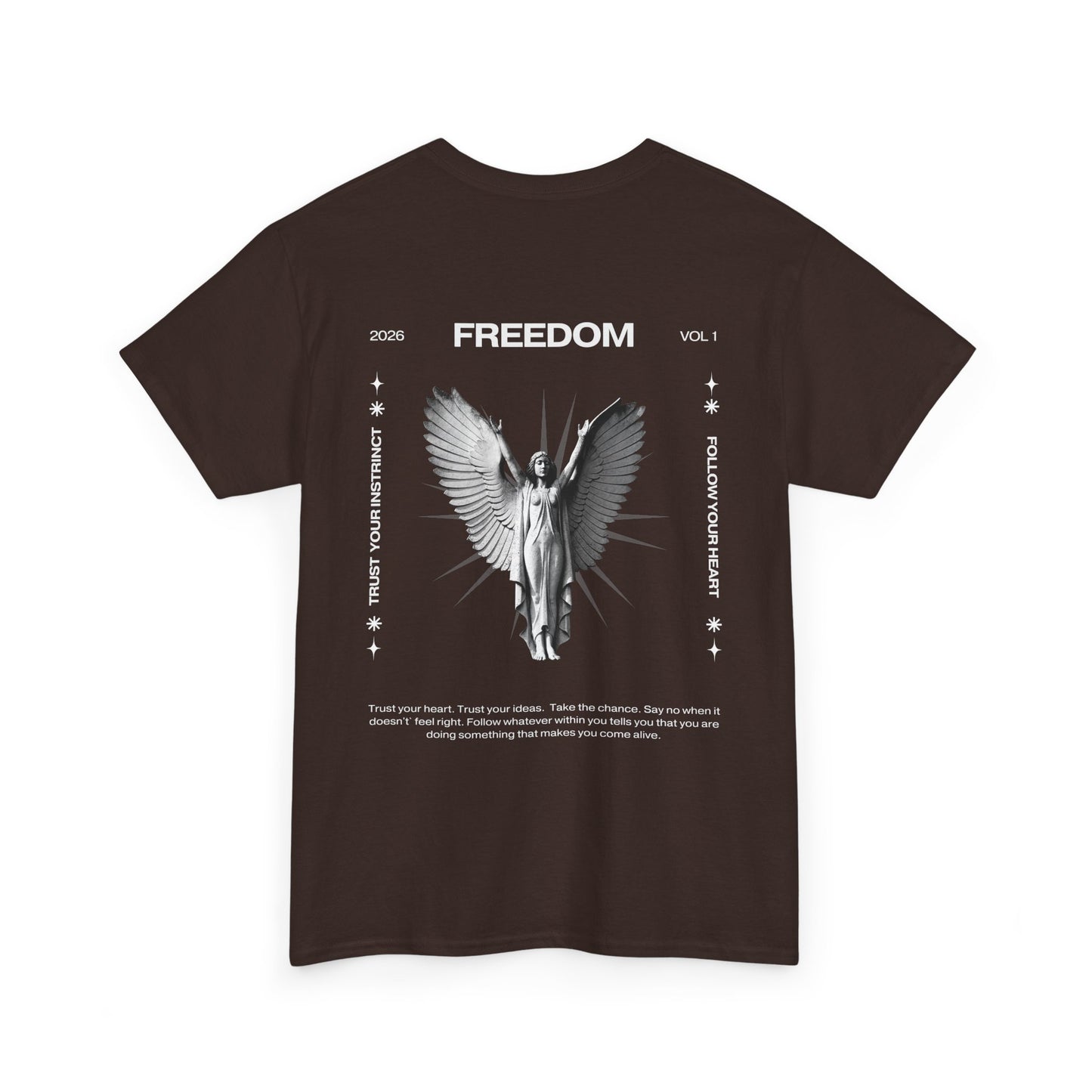 Camiseta estilo Streetwear Freedom Angel - Unisex