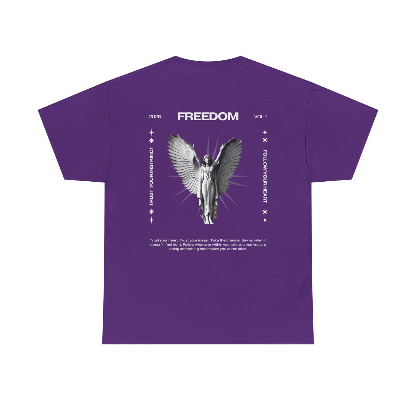 Camiseta estilo Streetwear Freedom Angel - Unisex